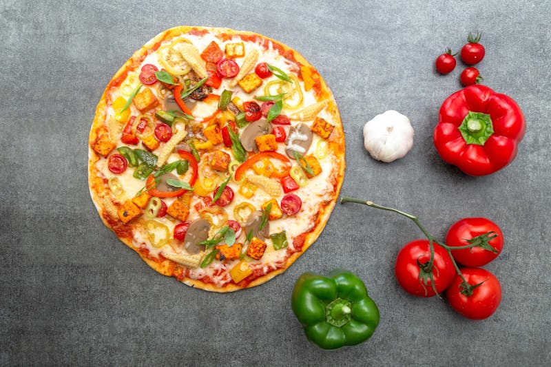 Dions Veggie Supreme Pizza