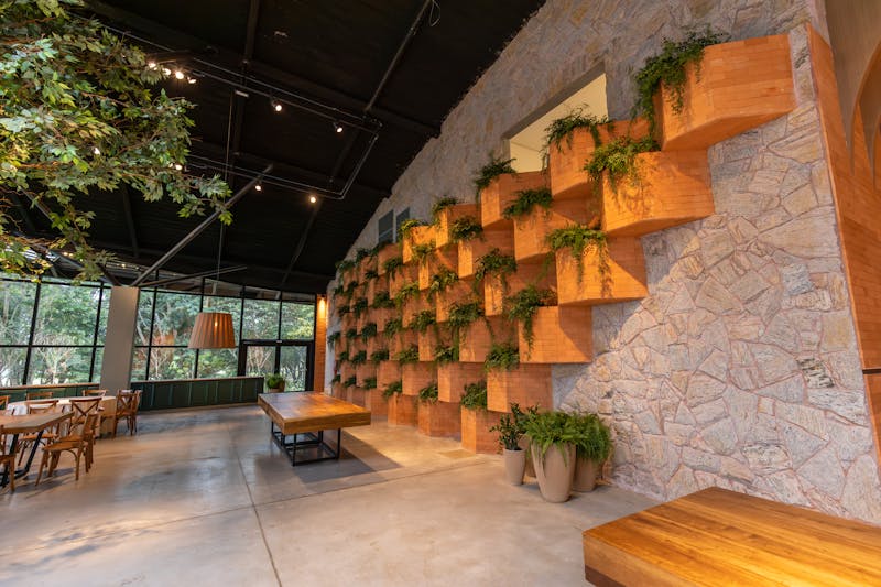Dions pizza franchise restaurant interior